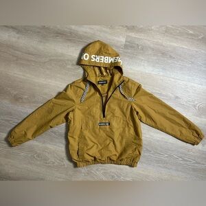 Members Only Golden Hooded Jacket